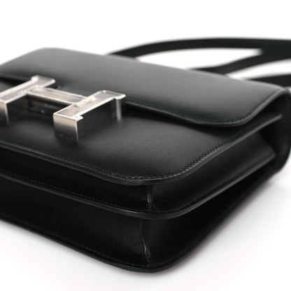 Hermes Sombrero Mother Of Pearl Constance 18 Black 9 of 10