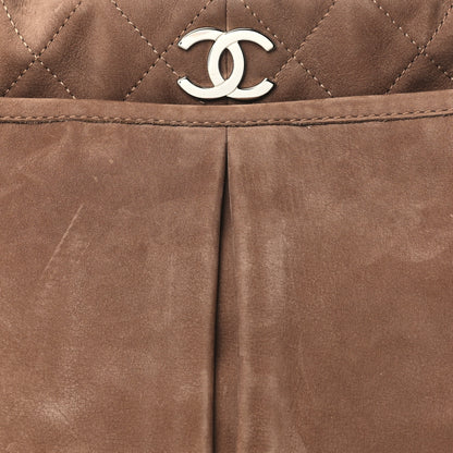 Chanel Ultra Soft Suede Calfskin Natural Beauty Tote Brown 8 of 10