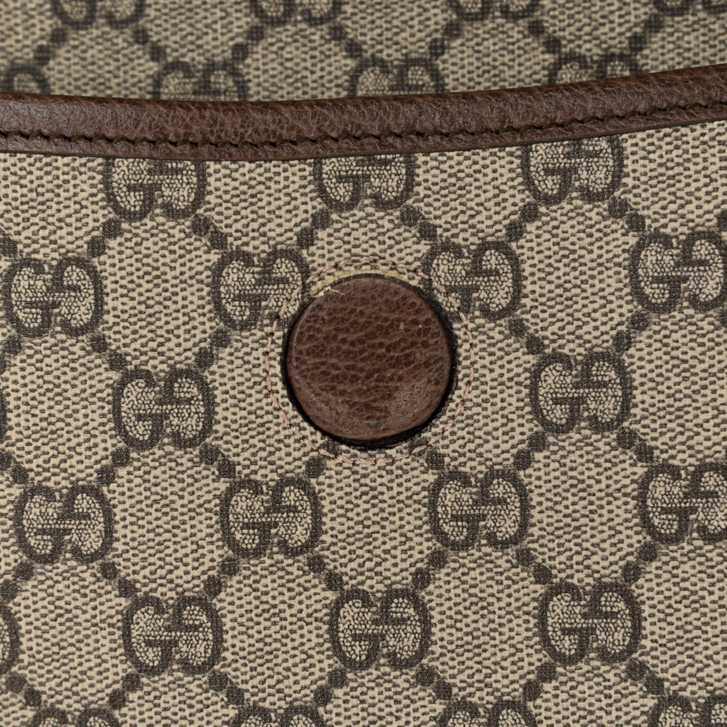 Gucci GG Supreme Monogram Neo Vintage Web Belt Bag Brown 15 of 16