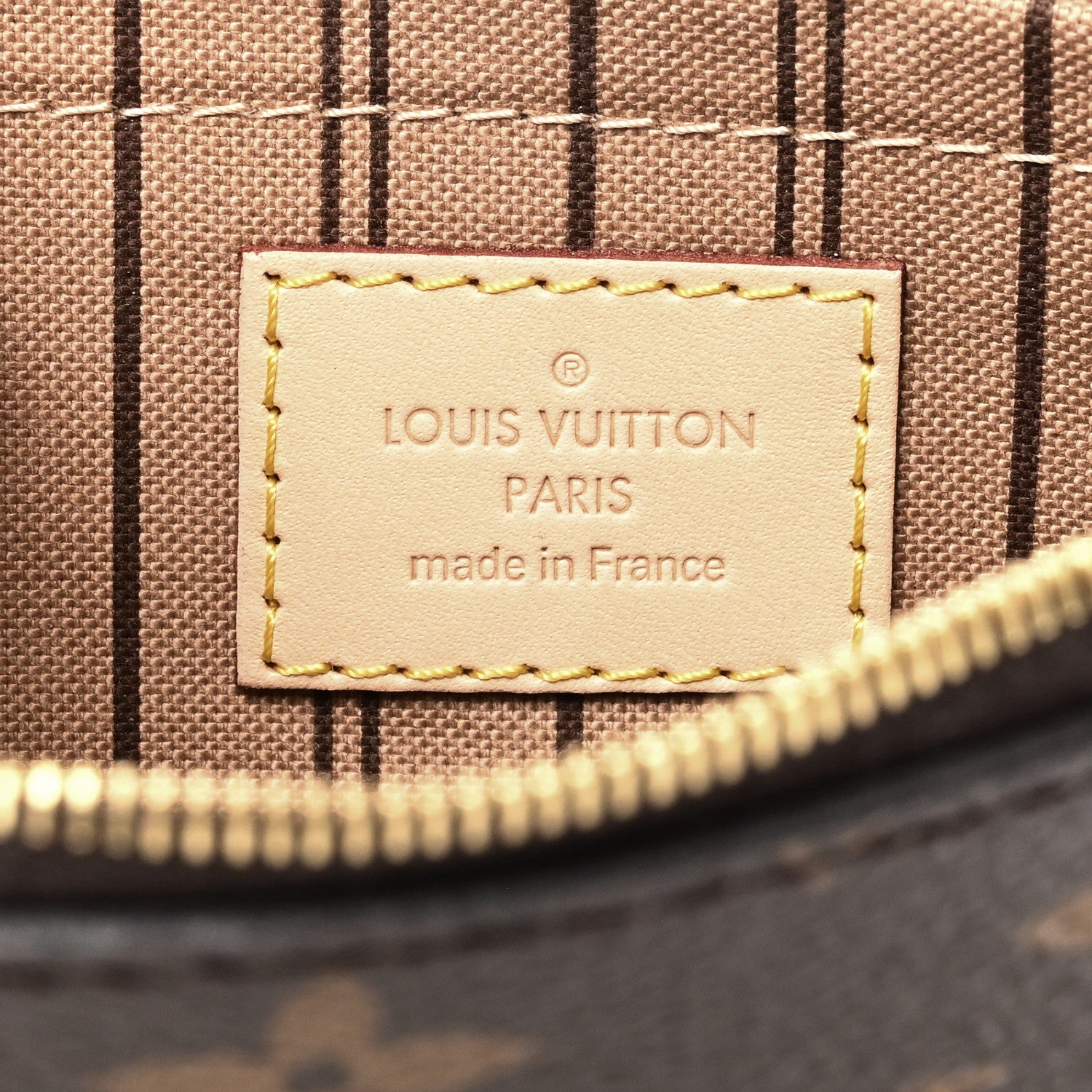 Louis Vuitton Monogram Neverfull MM GM Pochette 6 of 8