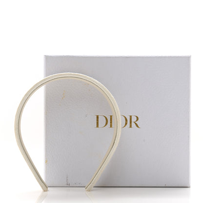 Christian Dior Oblique Headband Dore 6 of 6