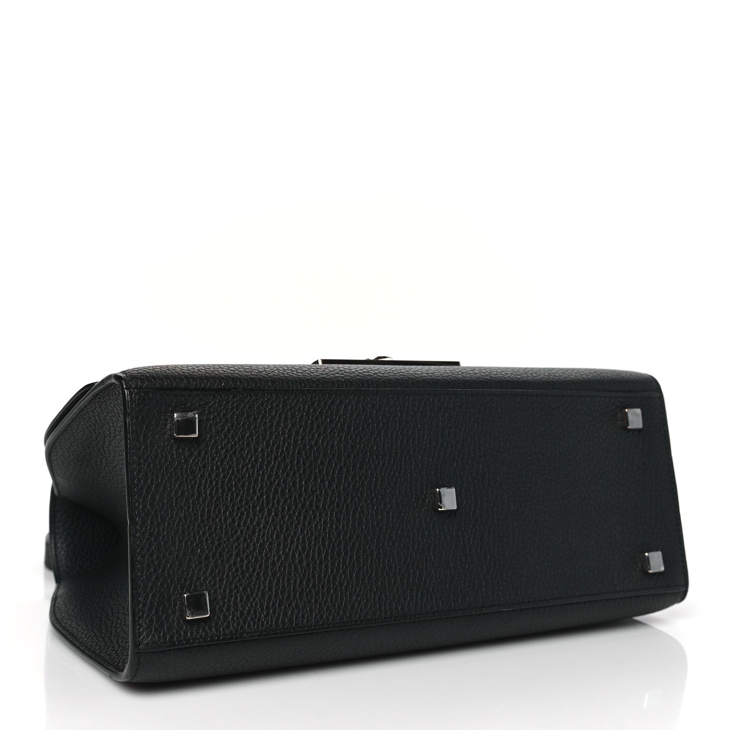 Moynat Taurillon Blush Rejane PM Black 4 of 10
