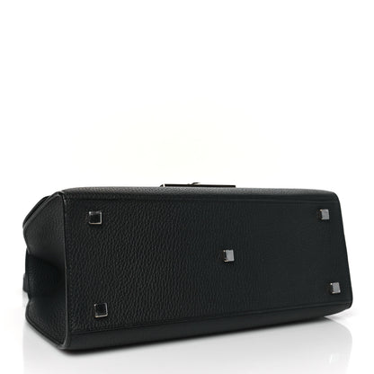 Moynat Taurillon Blush Rejane PM Black 4 of 10