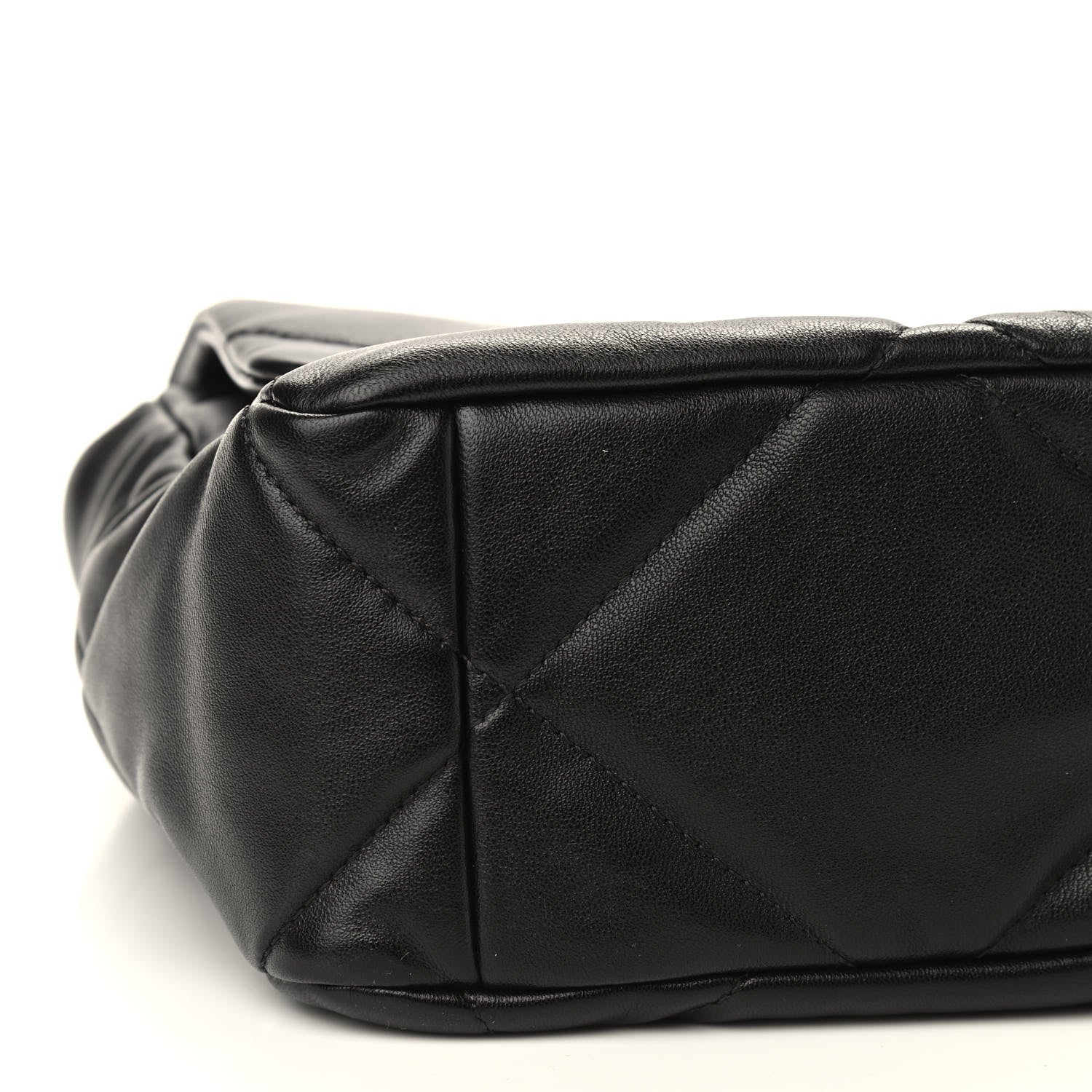 Chanel Lambskin Quilted Large Chanel 19 Flap Black 8 of 9