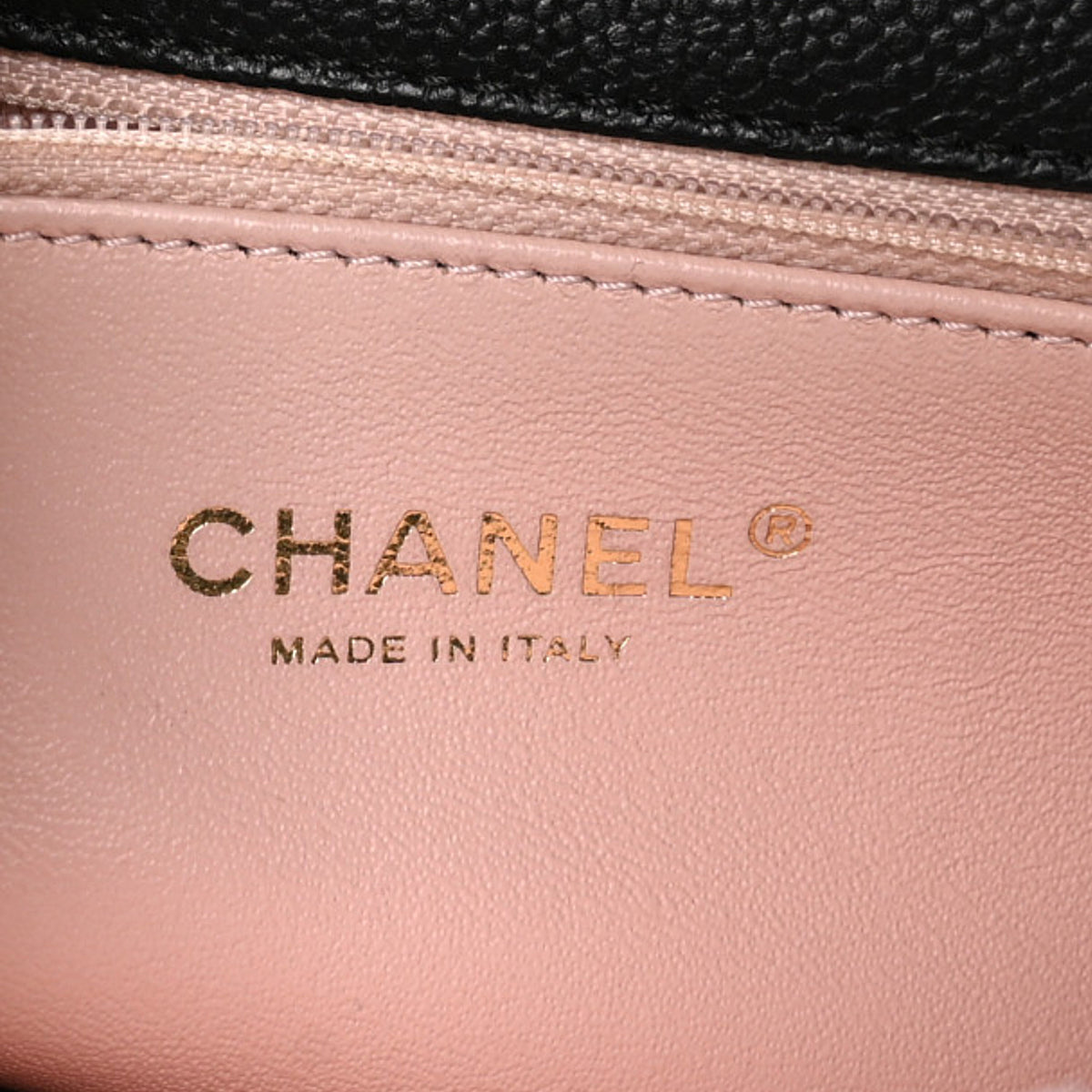 Caviar Quilted Medium Flap Black