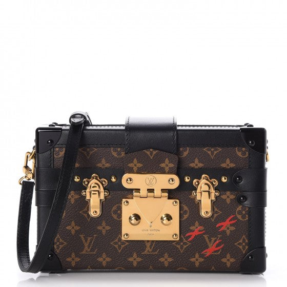 Louis Vuitton Monogram Petite Malle Black 1 of 7