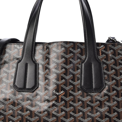 Goyard Goyardine Voltaire Tote Black 9 of 12