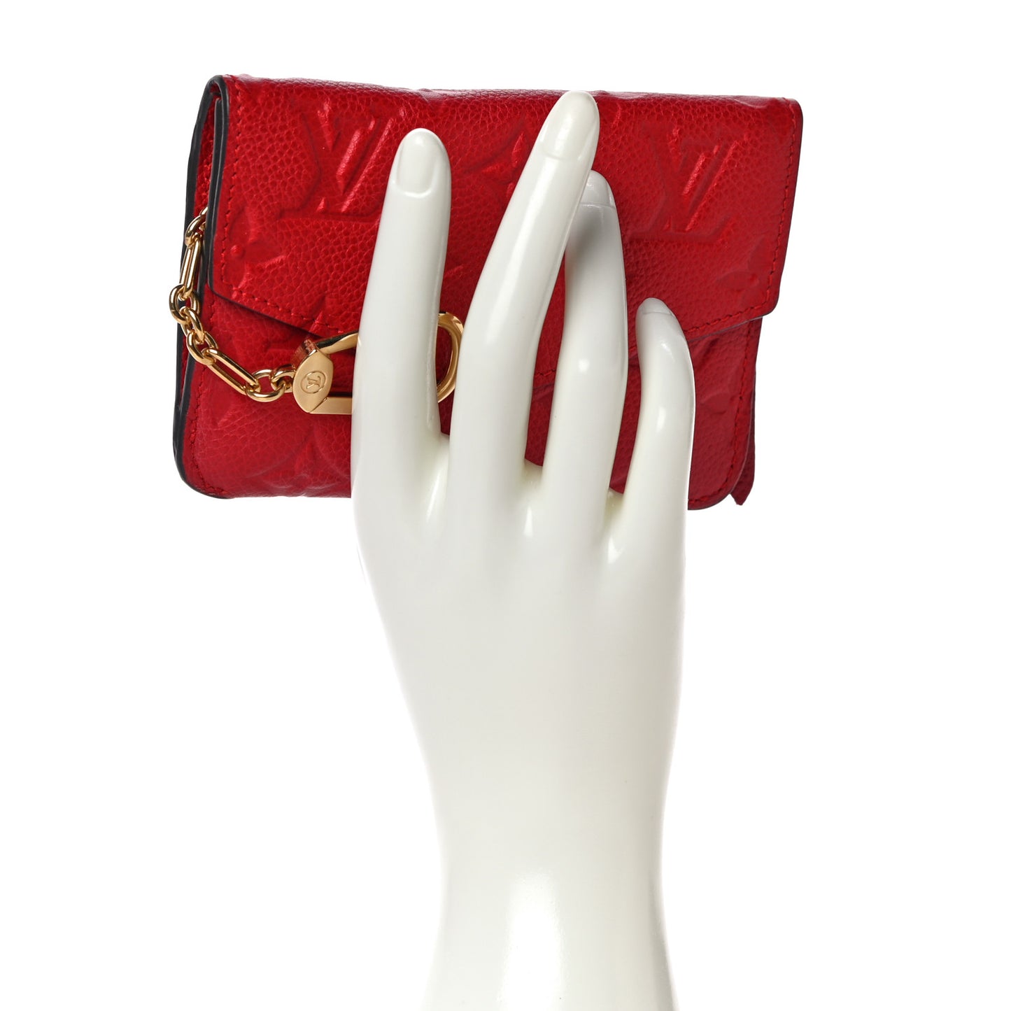 Empreinte Key Pouch Cherry