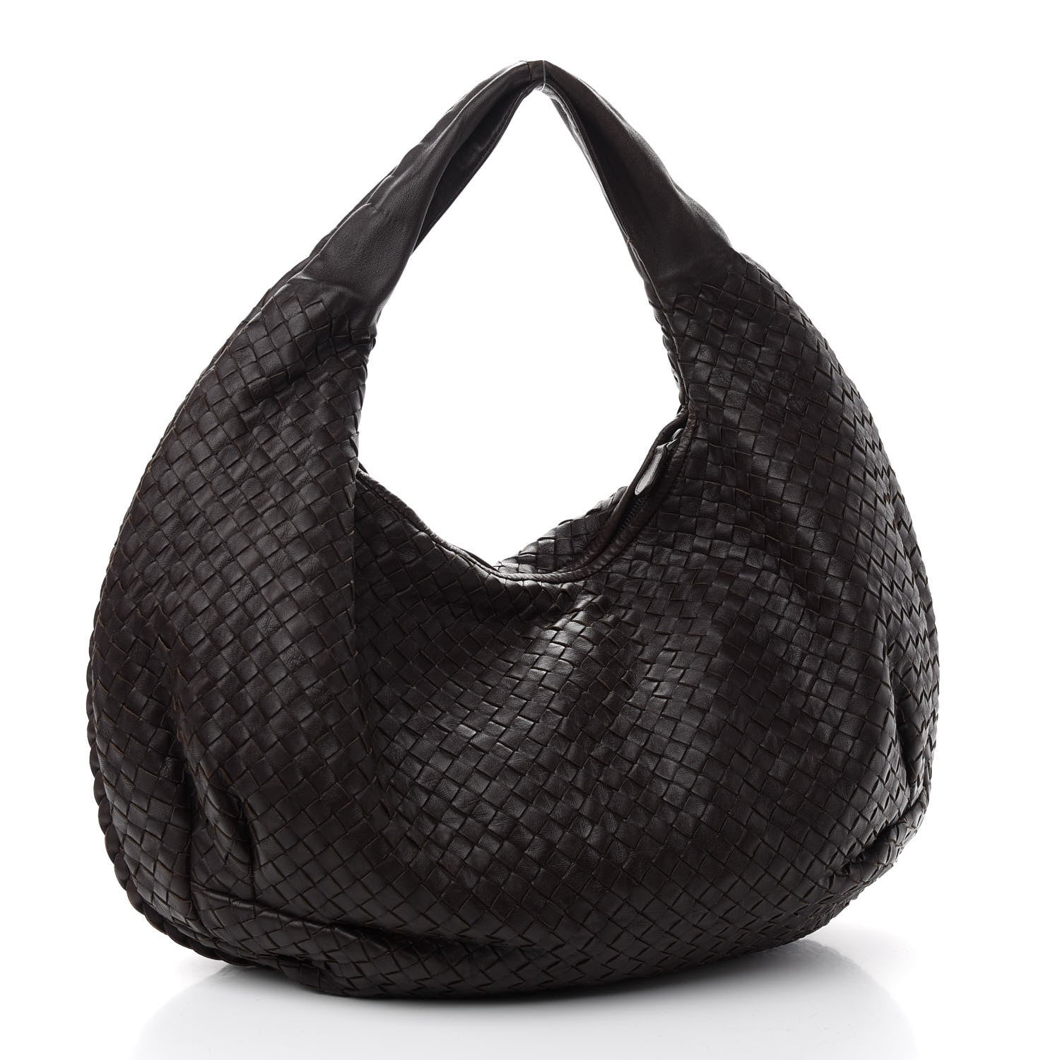 Bottega Veneta Nappa Intrecciato Large Belly Veneta Hobo Ebano 3 of 10