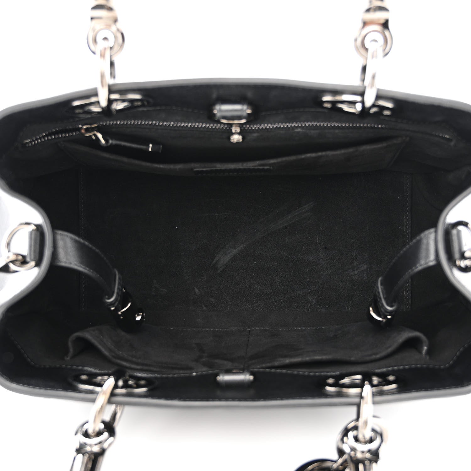 Christian Dior Lambskin Cannage The Lady 95.22 Black 5 of 11