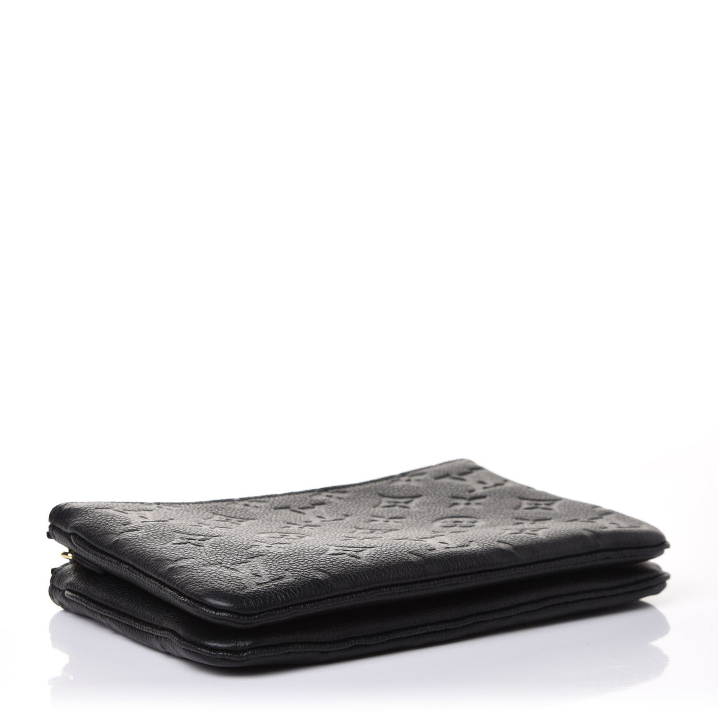 Empreinte Double Zip Pochette Black