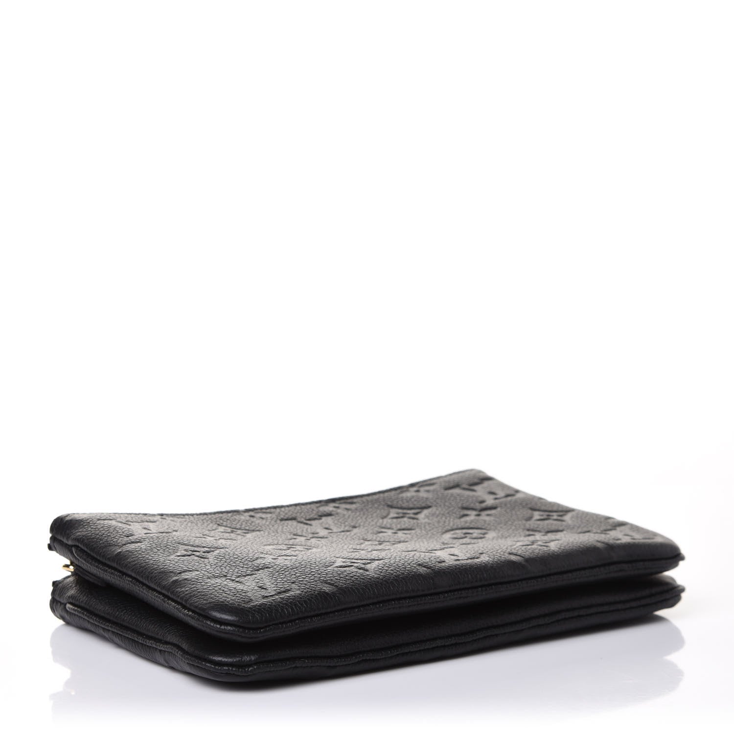 Louis Vuitton Empreinte Double Zip Pochette Black 7 of 22