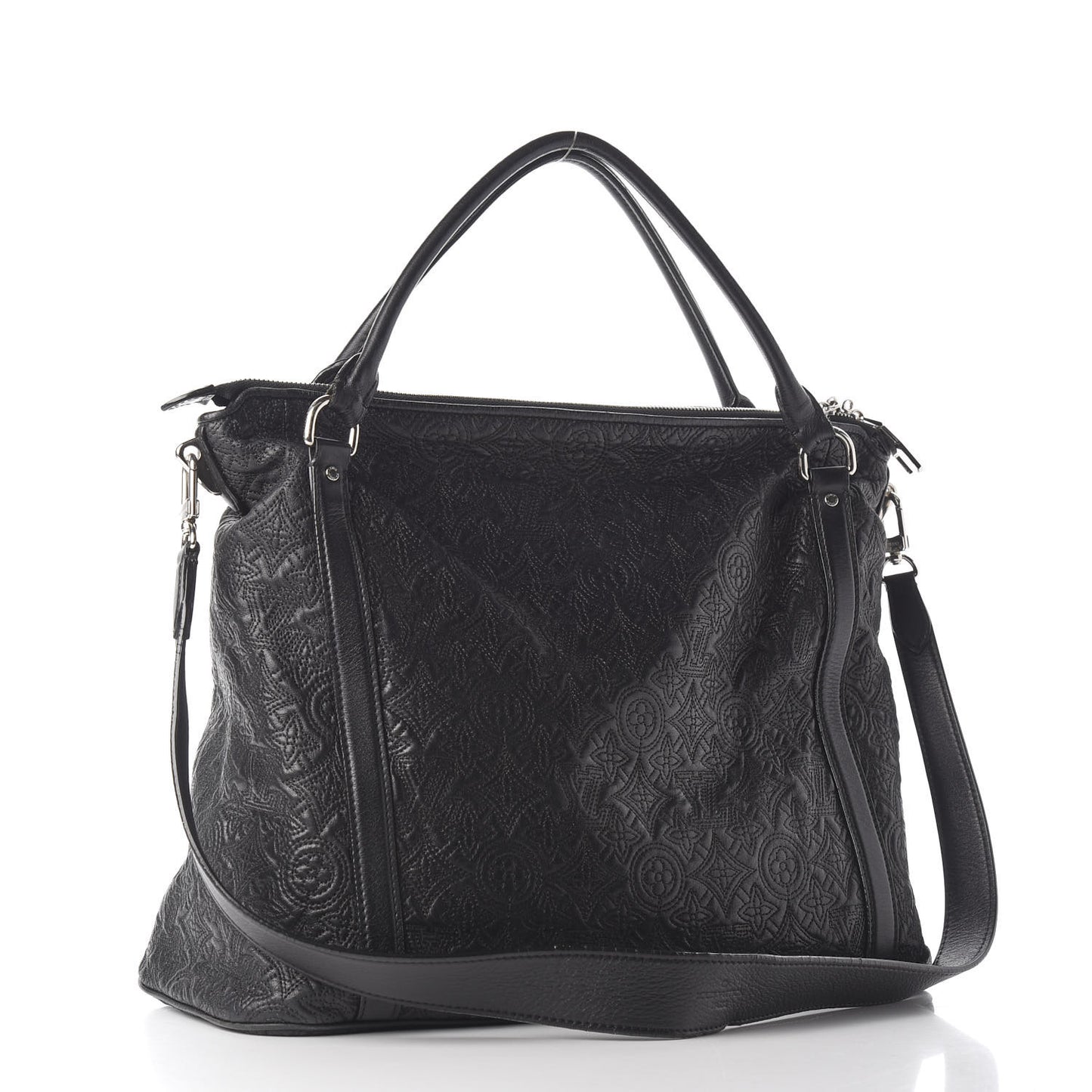 Monogram Lambskin Antheia Ixia GM Black