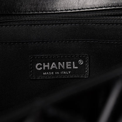 Chanel Vinyl Quilted In the Business Flap Bag Black 6 of 10