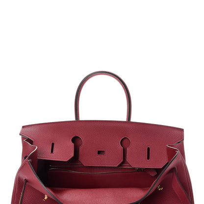 Hermes Togo Birkin 35 Rouge Grenat 7 of 38