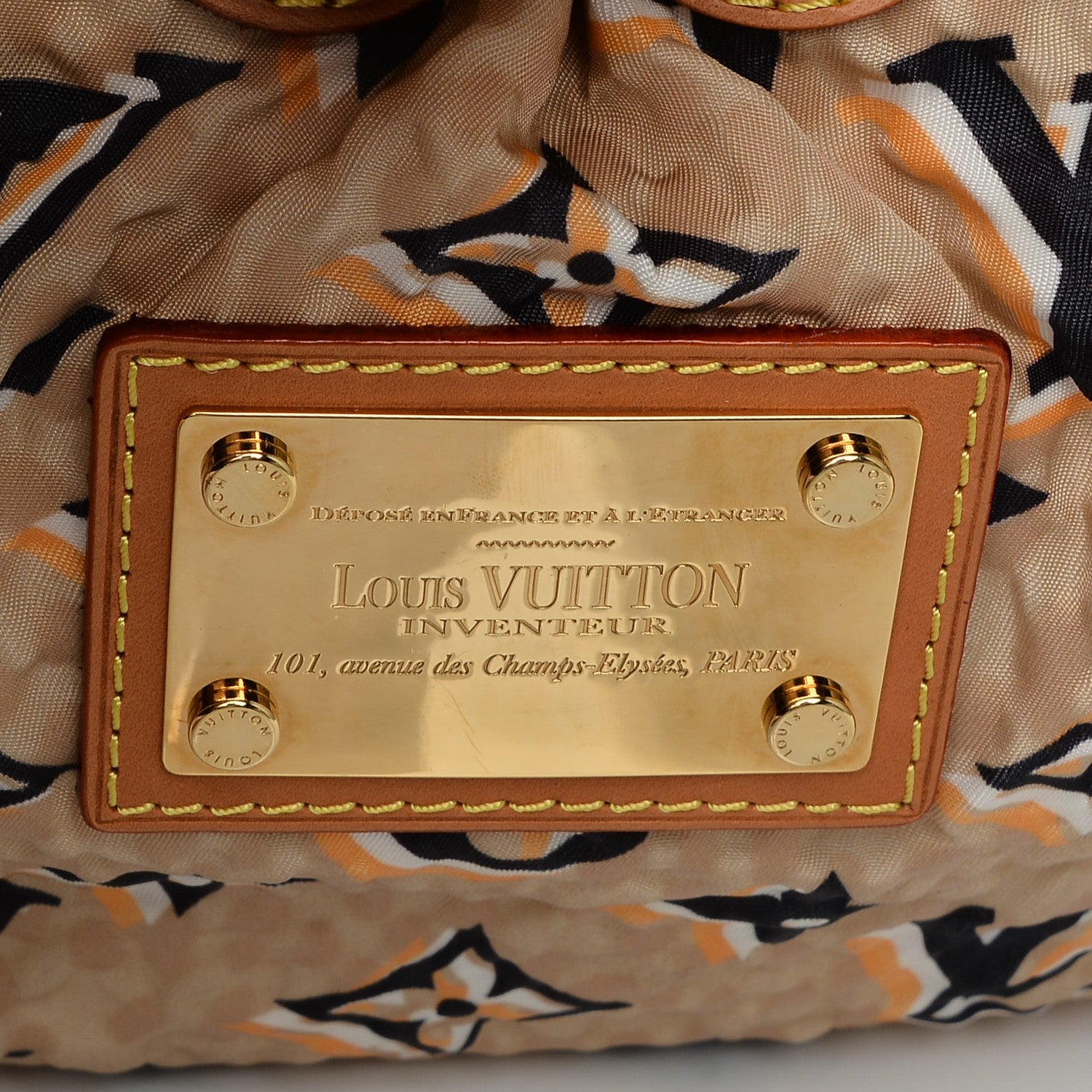 Louis Vuitton Canvas Monogram Cruise Bulles MM Natural 8 of 8