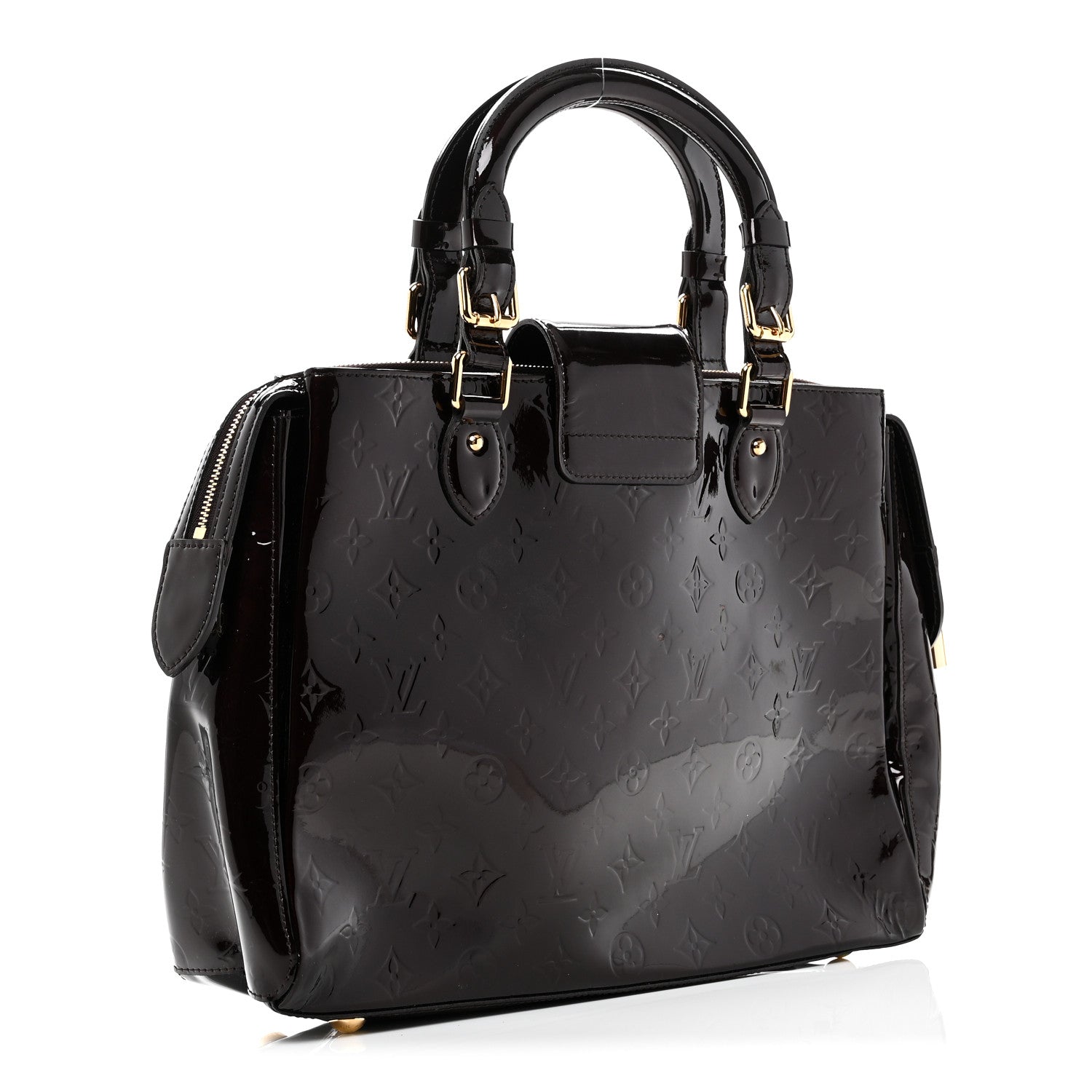 Louis Vuitton Vernis Melrose Avenue Amarante 3 of 9