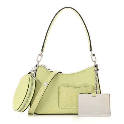 Louis Vuitton Epi Marellini Light Green 3 of 10