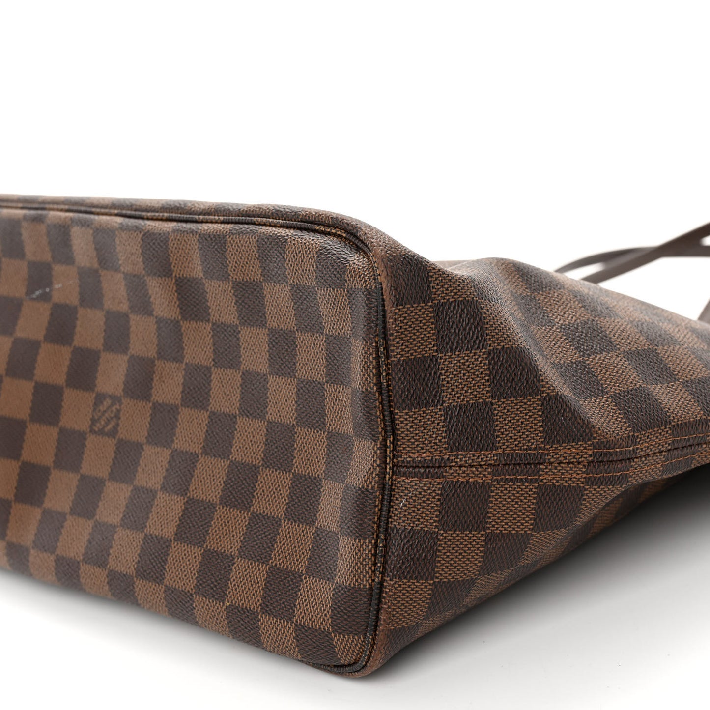 Damier Ebene Neo Neverfull MM Rose Ballerine