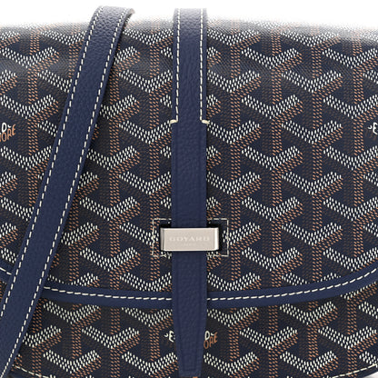 Goyard Goyardine Belvedere II MM Messenger Bag Navy 7 of 9