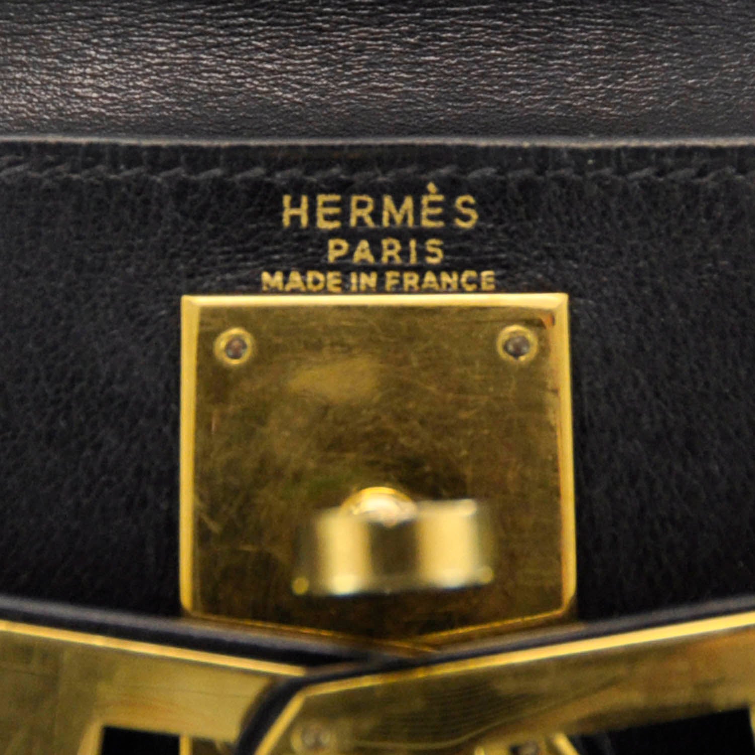 Hermes Box Kelly 28 Black 8 of 9