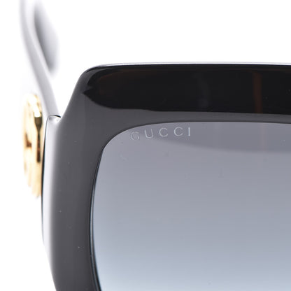 Gucci Acetate Square Frame Sunglasses GG0053S Black 7 of 8
