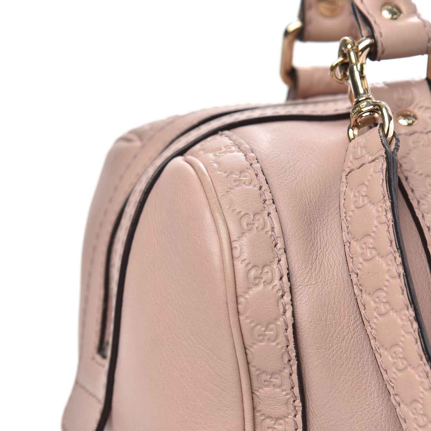 Calfskin Microguccissima Trim Medium Boston Pink