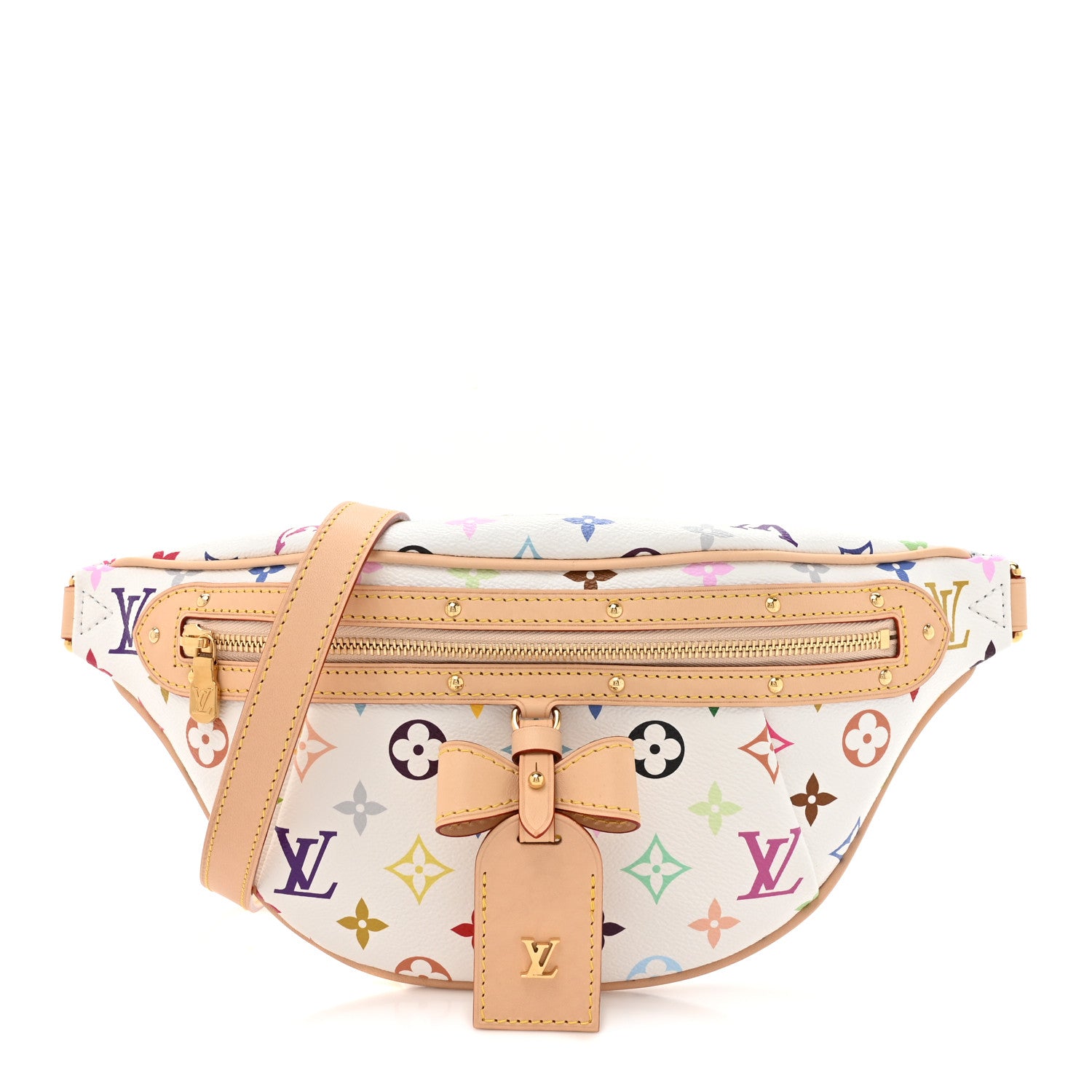 Louis Vuitton LV X TM Monogram Multicolor High Rise Bumbag White 1 of 10