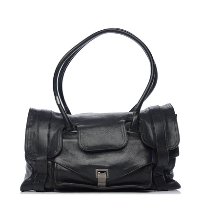 Proenza Schouler Lambskin Small PS1 Keep All Black 1 of 8