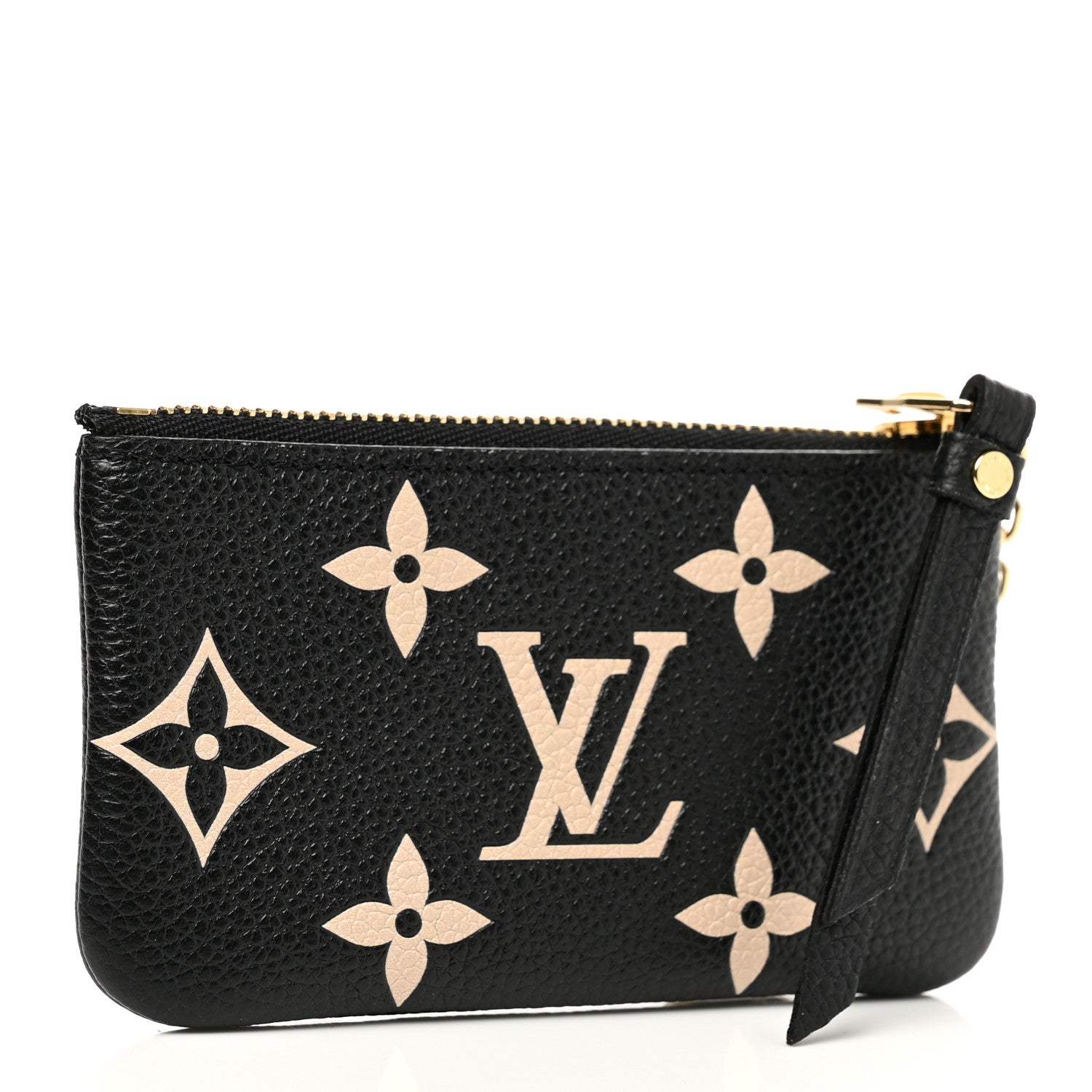 Louis Vuitton Empreinte Monogram Giant Key Pouch Black Beige 3 of 8