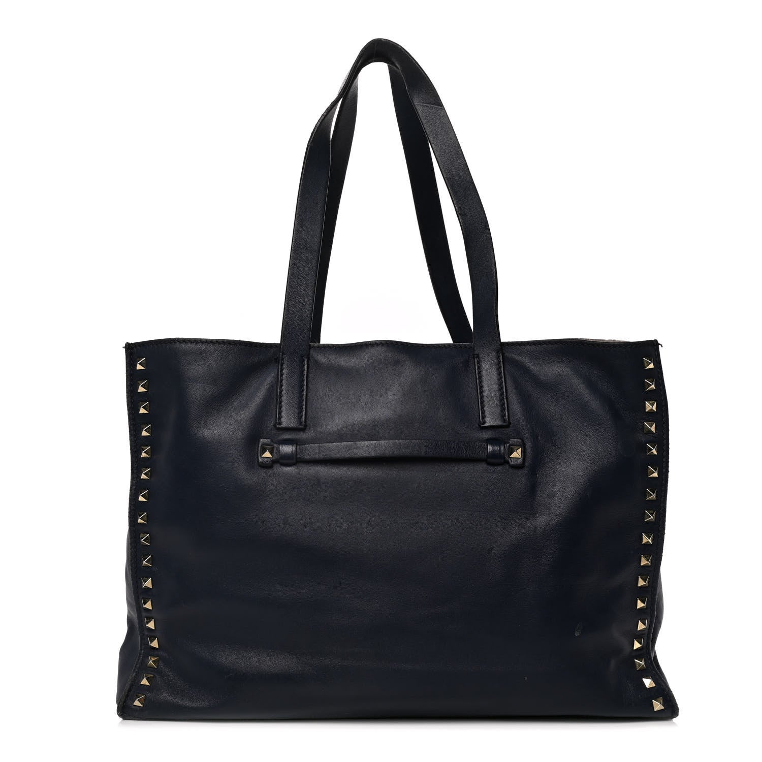 Valentino Garavani Nappa Medium Rockstud Soft Tote Marine 1 of 42