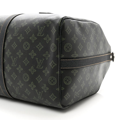 Louis Vuitton Monogram LV Record Keepall Bandouliere 50 Dark Green 8 of 8