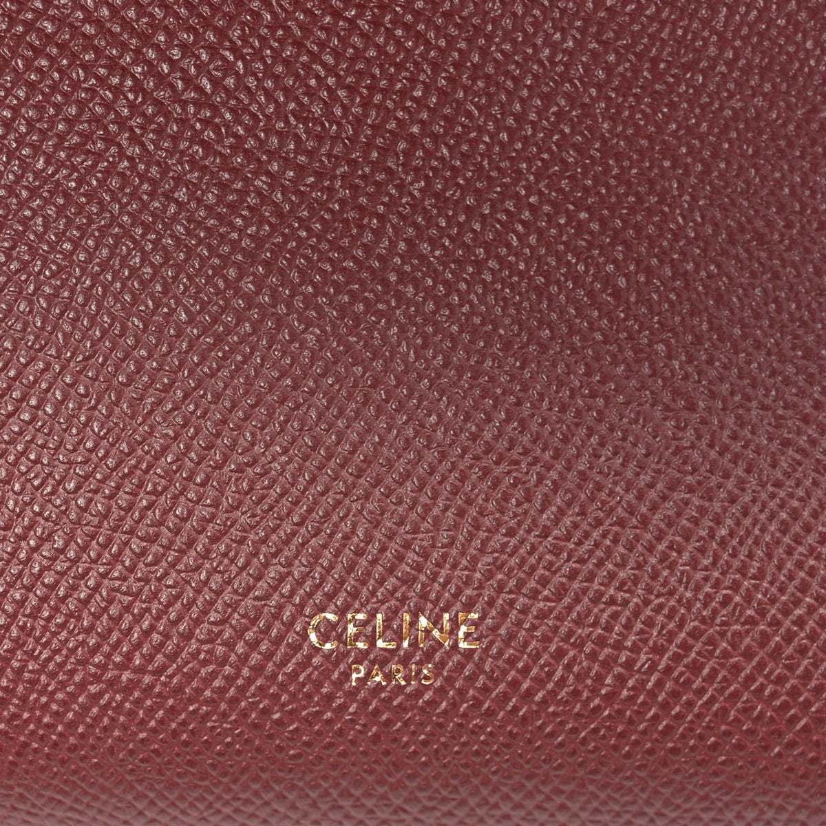 Celine Grained Calfskin Micro Belt Bag Plum 6 of 11