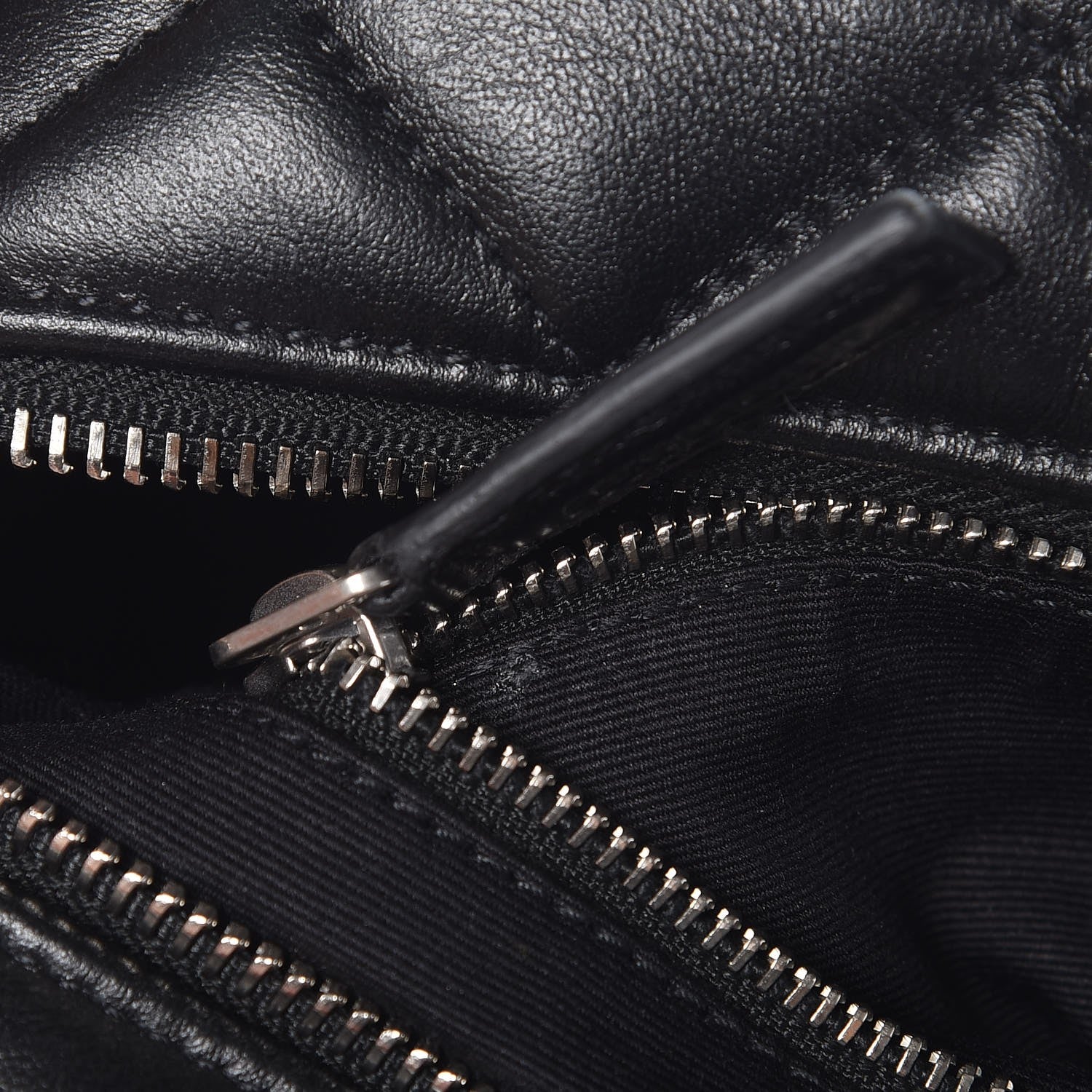 Saint Laurent Calfskin Y Quilted Monogram Small Loulou Bowling Bag Black 8 of 8