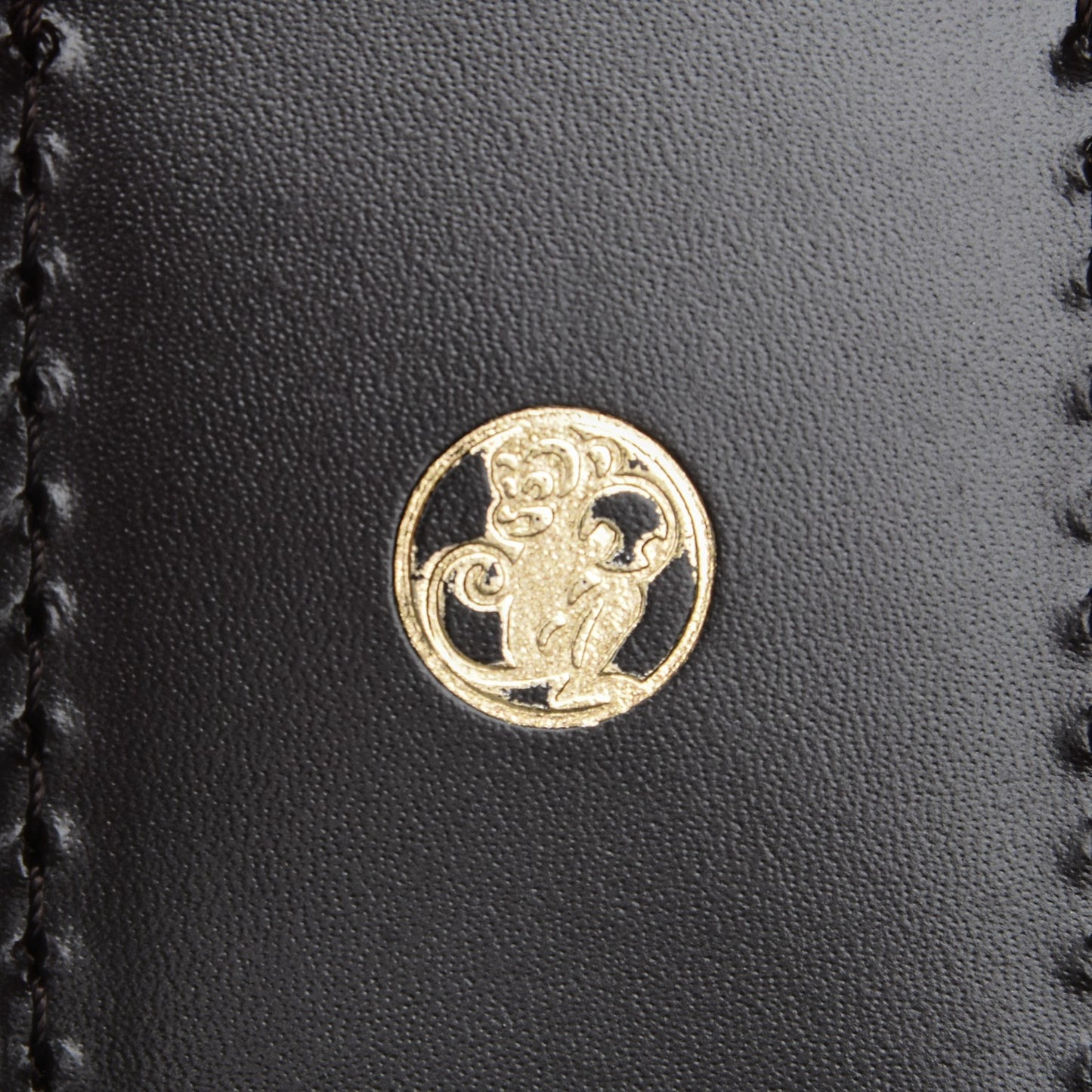 Calfskin Luggage Tag Ebene