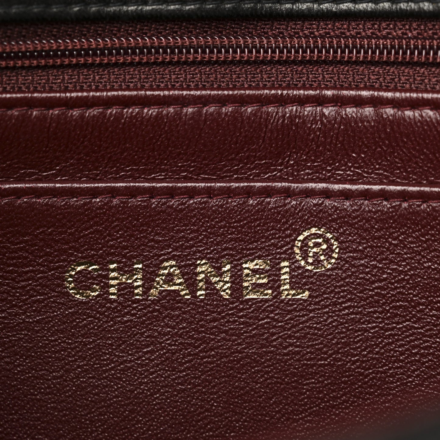 Lambskin Quilted Medium Single Flap Black