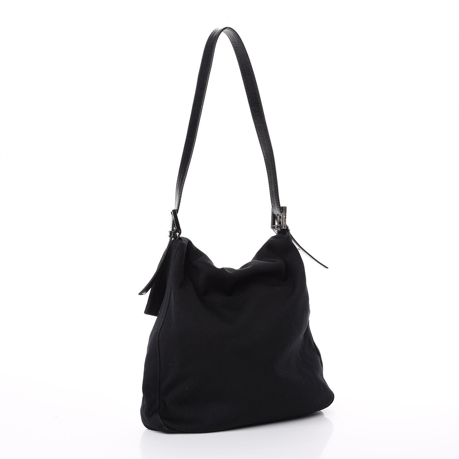 Fendi Neoprene Mama Baguette Black 2 of 11