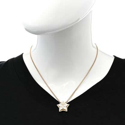 Chanel Pearl CC Star Necklace Gold 2 of 6