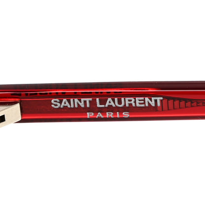 Saint Laurent Acetate Square Sunglasses Red 6 of 8
