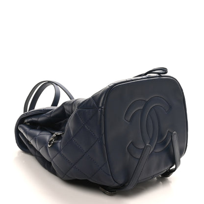 Chanel Lambskin Quilted Daily Supple Backpack Blue 4 of 10