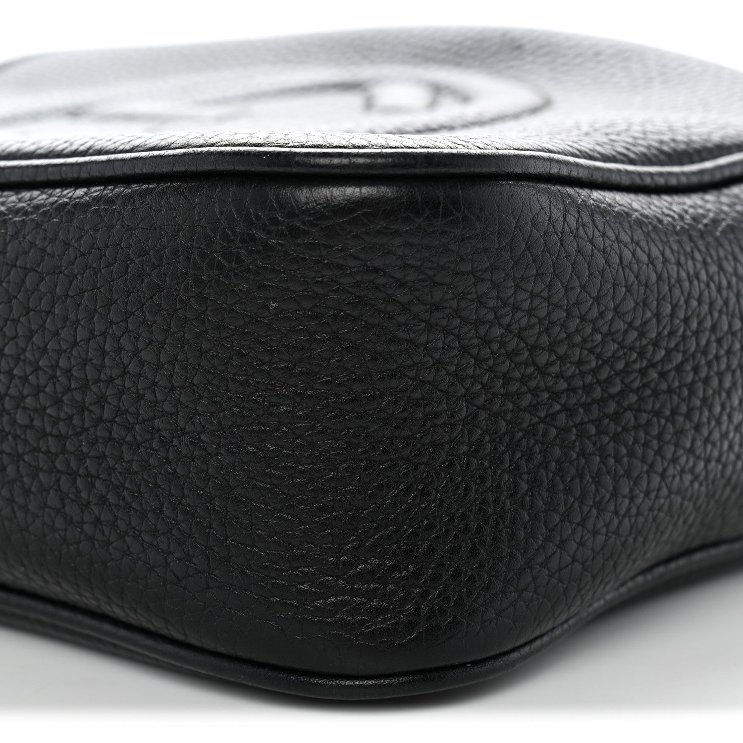 Gucci Pebbled Calfskin Small Soho Disco Bag Black 9 of 13