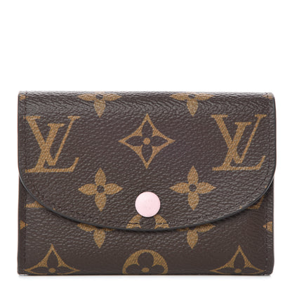 Louis Vuitton Monogram Rosalie Coin Purse Rose Ballerine 1 of 10