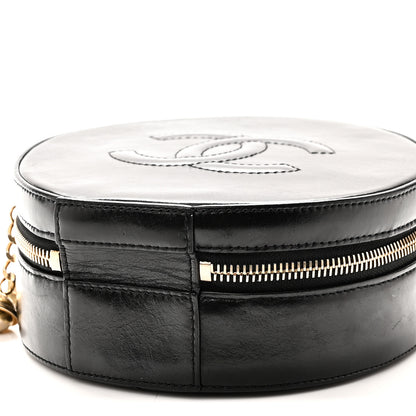 Chanel Glazed Calfskin Round As Earth Evening Bag Black 10 of 10