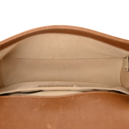 Chanel Caviar Quilted Medium Boy Flap Light Brown 5 of 14