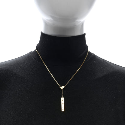 Cartier 18K Yellow Gold LOVE Lariat Necklace 2 of 5
