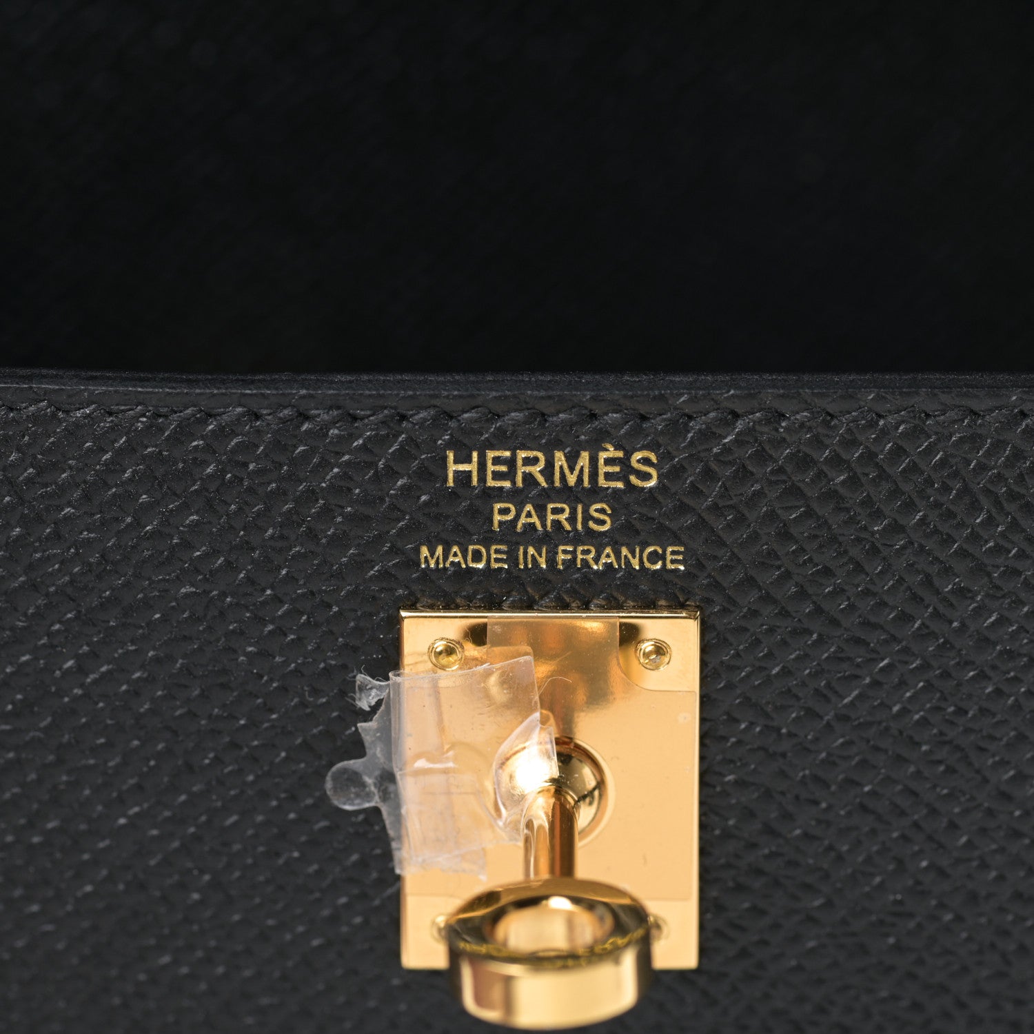 Hermes Epsom Kelly Sellier 25 Black 19 of 39