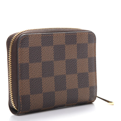Louis Vuitton Damier Ebene Zippy Coin Purse 3 of 7