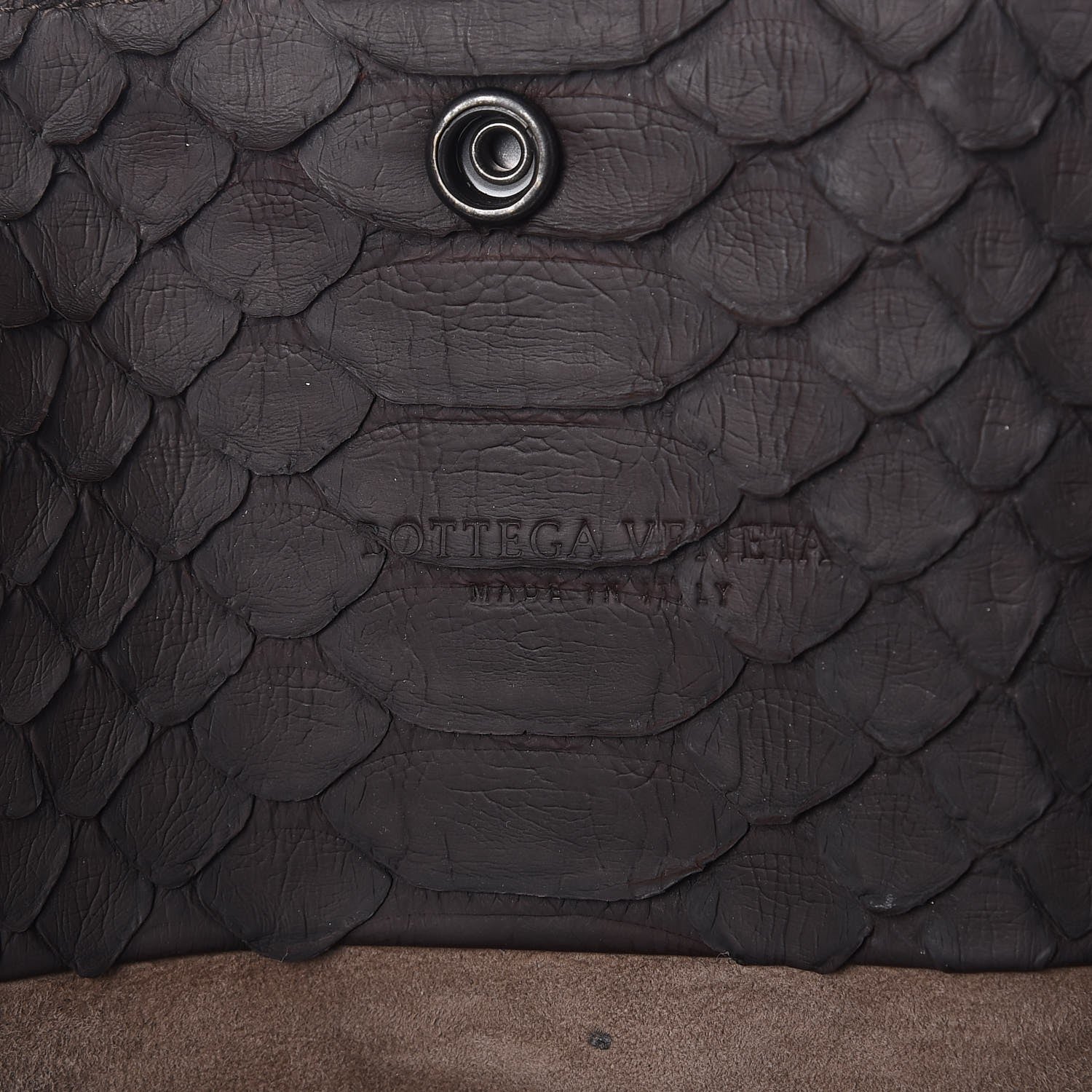 Bottega Veneta BOTTEGA VENETA Python Convertible Tote Bag Ebano 8 of 11