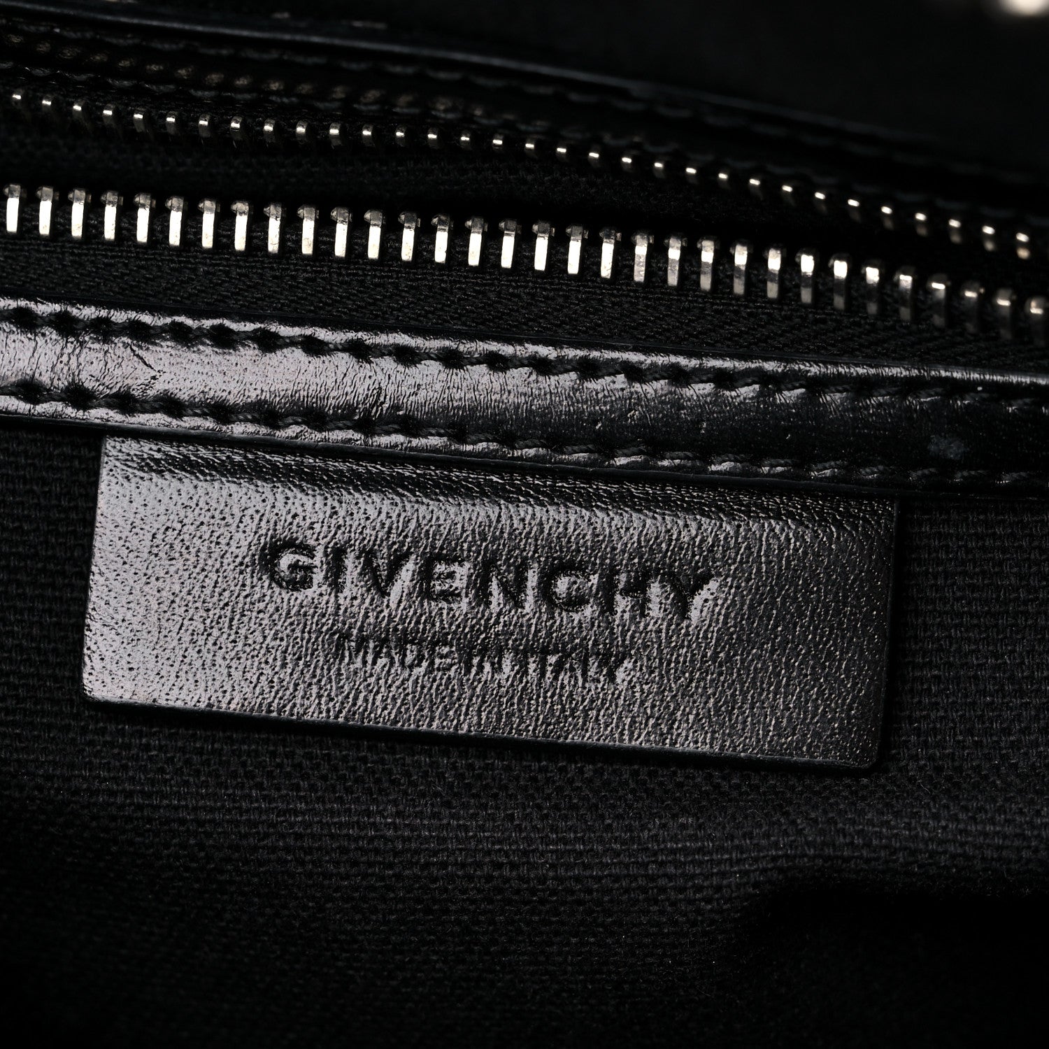 Givenchy Shiny Lord Calfskin Mini Antigona Black 6 of 16