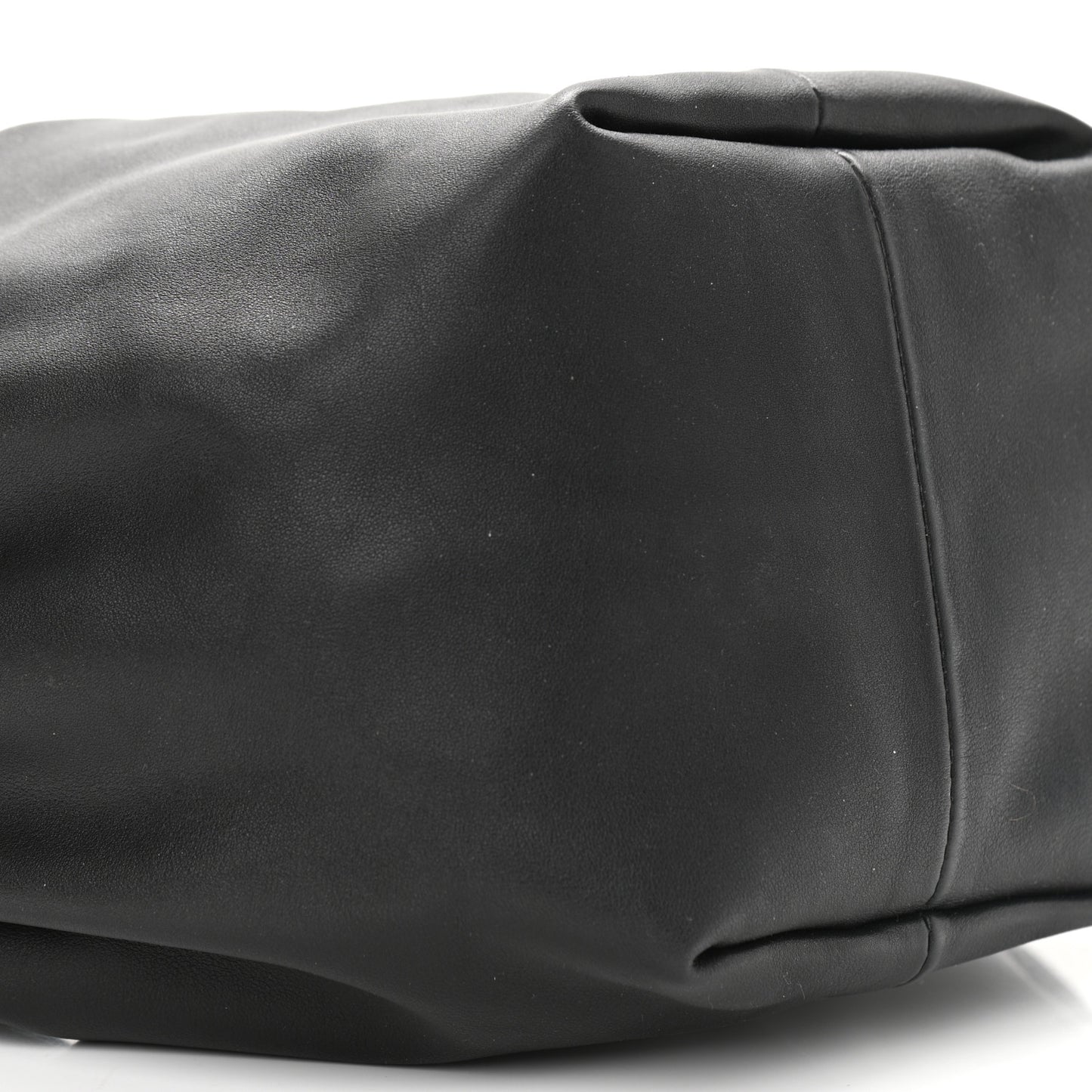 Calfskin Teen Double Knot Hobo Black